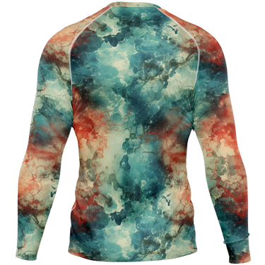 Chokefish™ Long Sleeve Rashguard Acid-Wash Men's Shirt-004